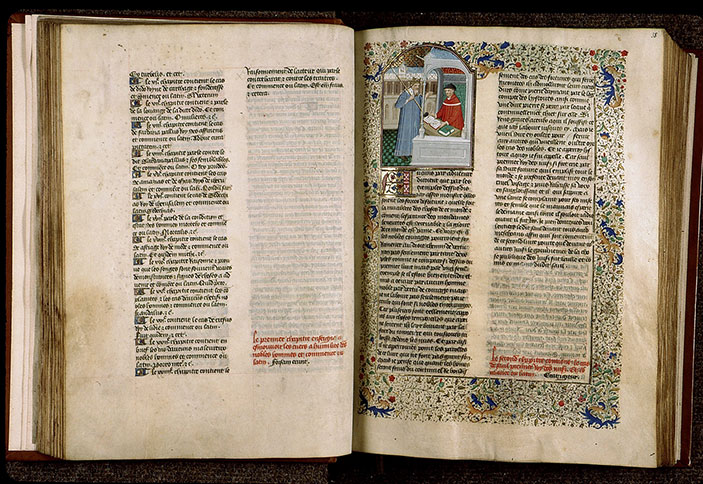 Cas des nobles hommes et femmes (Des) - Saül s'adressant à Boccace_3