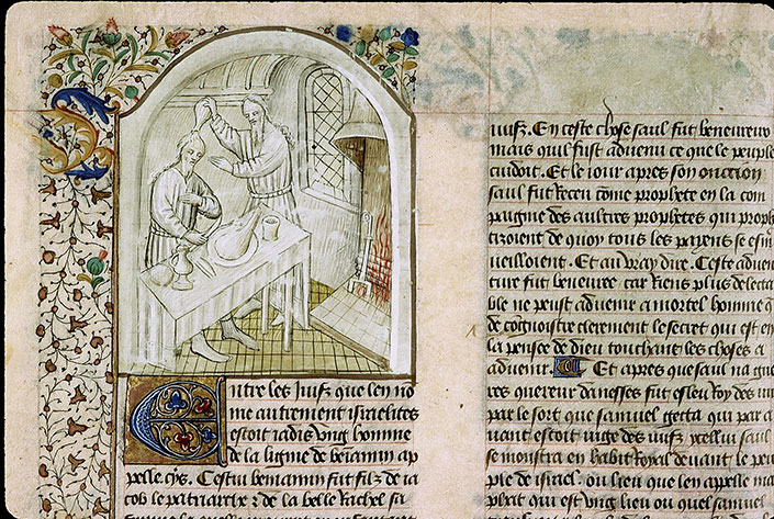 Cas des nobles hommes et femmes (Des) - Onction de Saül par Samuel_2