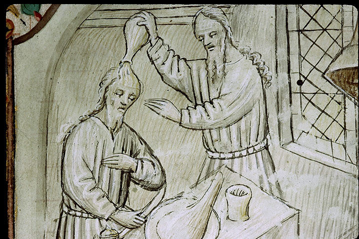 Cas des nobles hommes et femmes (Des) - Onction de Saül par Samuel_1