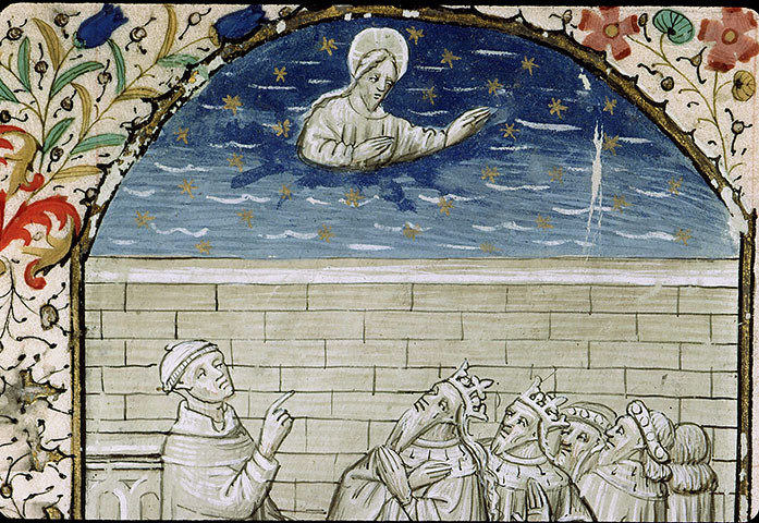 Cas des nobles hommes et femmes (Des) - Boccace recommandant l'obéissance à Dieu_1