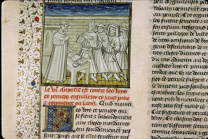 Cas des nobles hommes et femmes (Des) - Boccace s'adressant à un groupe_2