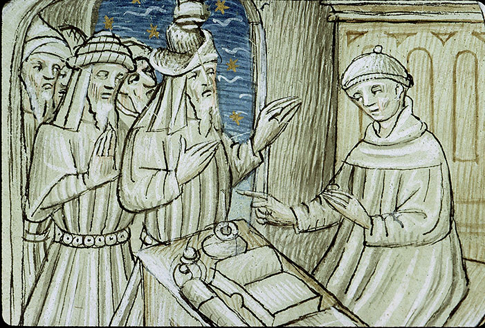Cas des nobles hommes et femmes (Des) - Boccace s'adressant à des Juifs_1