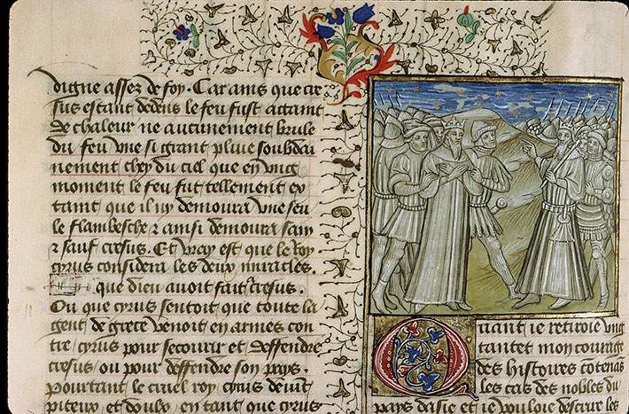 Cas des nobles hommes et femmes (Des) - Cyrus prisonnier de Tomyris_1