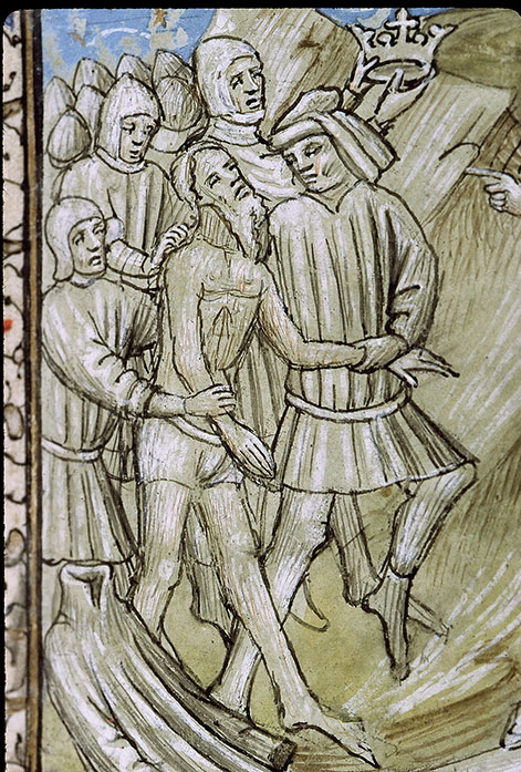 Cas des nobles hommes et femmes (Des) - Mettius Fufetius prisonnier de Tullus Hostilius_1