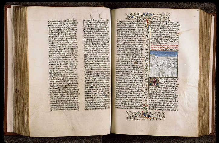 Cas des nobles hommes et femmes (Des) - Boccace s'adressant à un groupe_2