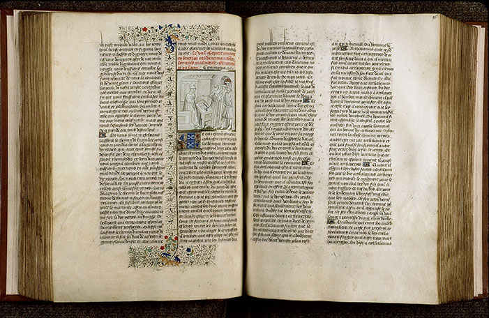 Cas des nobles hommes et femmes (Des) - Boccace s'adressant à un groupe_2