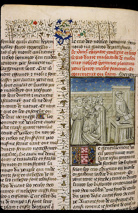 Cas des nobles hommes et femmes (Des) - Personnages de Boccace s'adressant à l'auteur_1