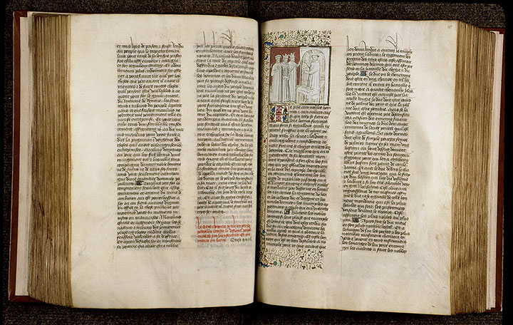 Cas des nobles hommes et femmes (Des) - Boccace s'adressant à un groupe_2