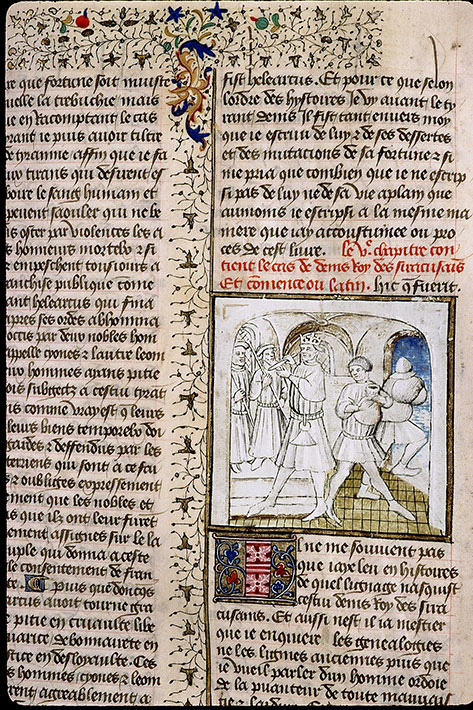 Cas des nobles hommes et femmes (Des) - Denys le Jeune profanant et pillant un temple_1