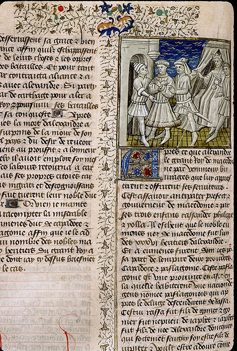 Cas des nobles hommes et femmes (Des) - Antigone le Borgne faisant emprisonner Eumène de Cardia_2
