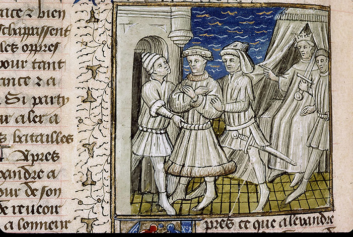 Cas des nobles hommes et femmes (Des) - Antigone le Borgne faisant emprisonner Eumène de Cardia_0