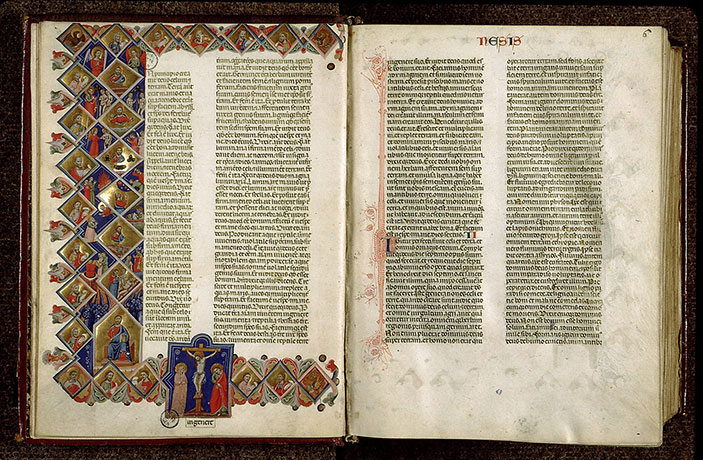 Bible - Christ en croix entre Marie et Jean