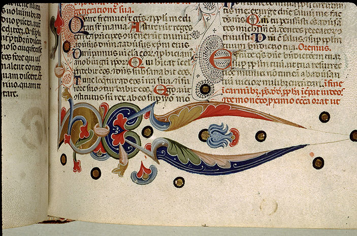 Bible - Page décorée