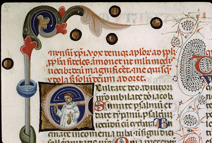 Bible - Clerc jouant des clochettes