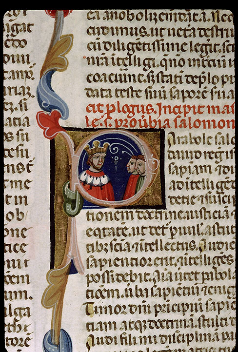 Bible - Salomon enseignant (à préciser)