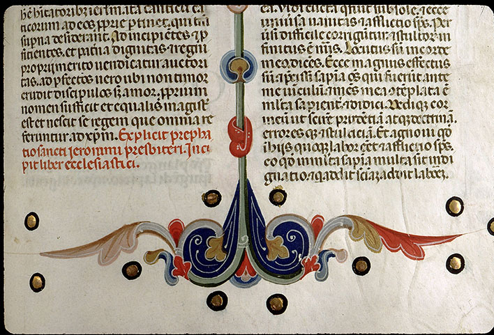 Bible - Pages décorées