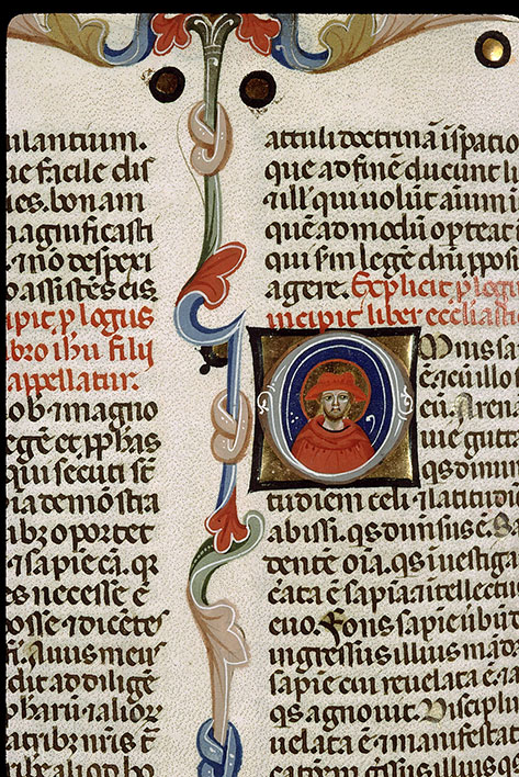 Bible - Ben Sira (à préciser)