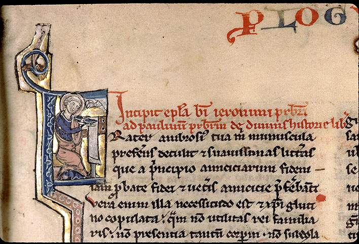 Bible - Saint Jérôme écrivant