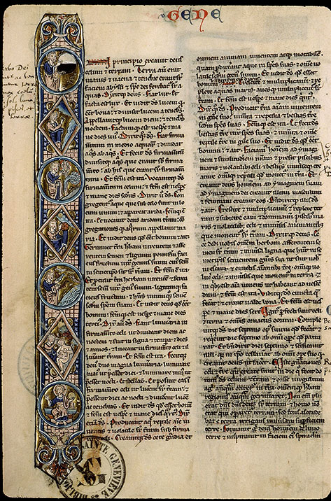 Bible - Création des astres/Création des végétaux