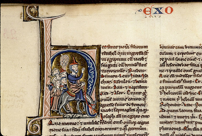 Bible - Moïse conduisant le peuple