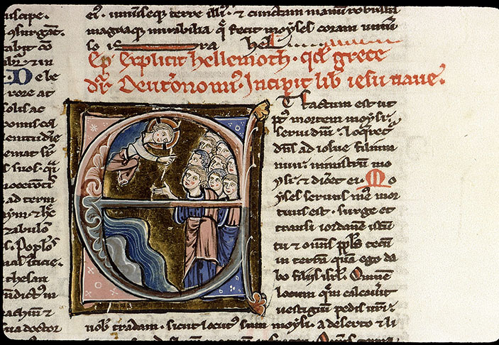 Bible - Dieu ordonnant à Josué de franchir le Jourdain