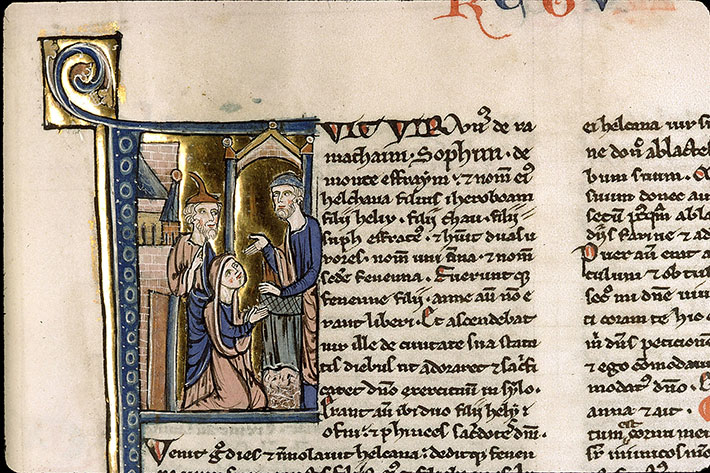 Bible - Anne, Elqana et Eli au temple de Silo