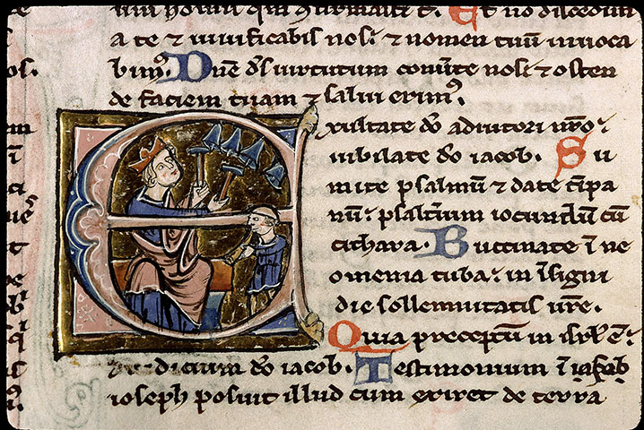 Bible - David jouant des clochettes