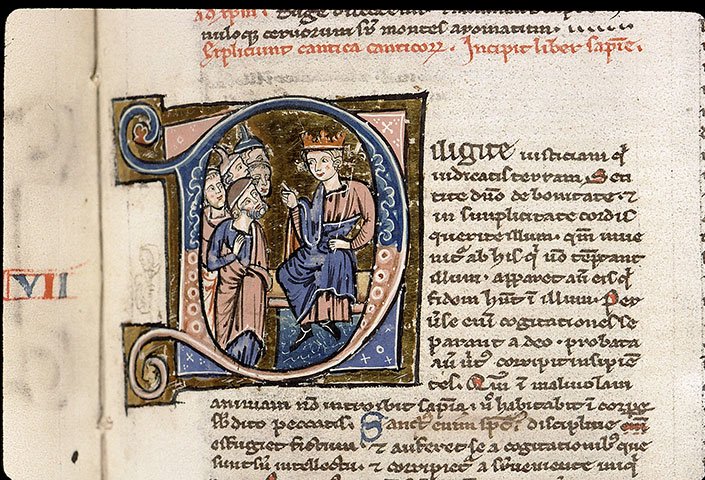 Bible - Salomon enseignant