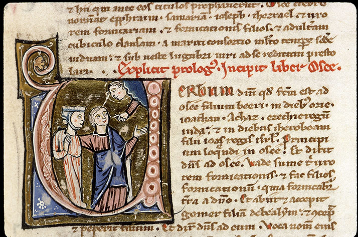 Bible - Dieu parlant à Osée et Gomer