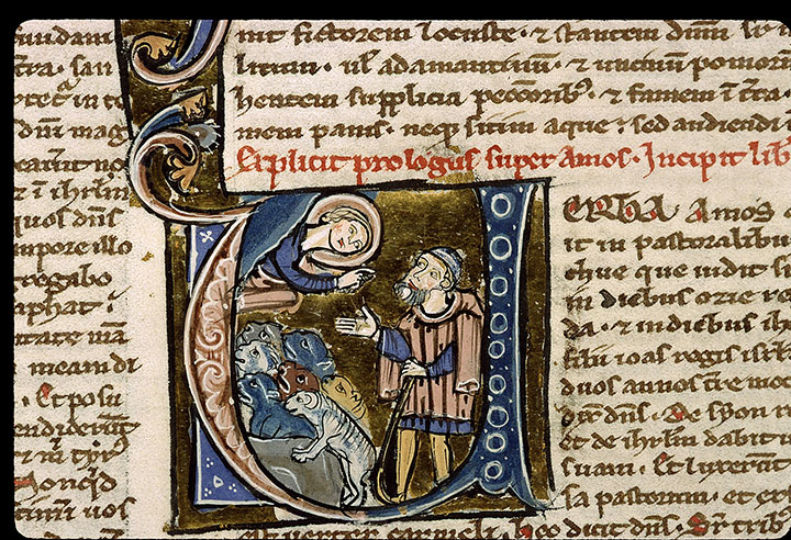 Bible - Dieu parlant à Amos