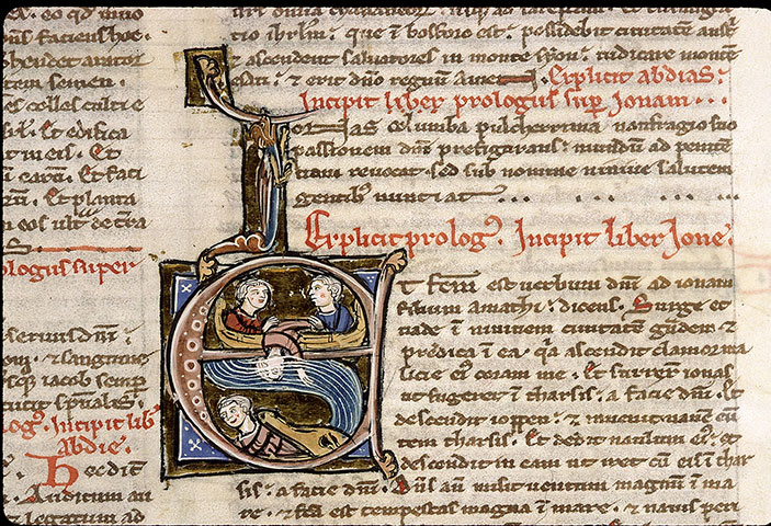 Bible - Jonas dans la gueule du poisson/Jonas jeté à la mer