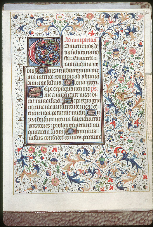 Heures à l'usage de Rome - Page décorée