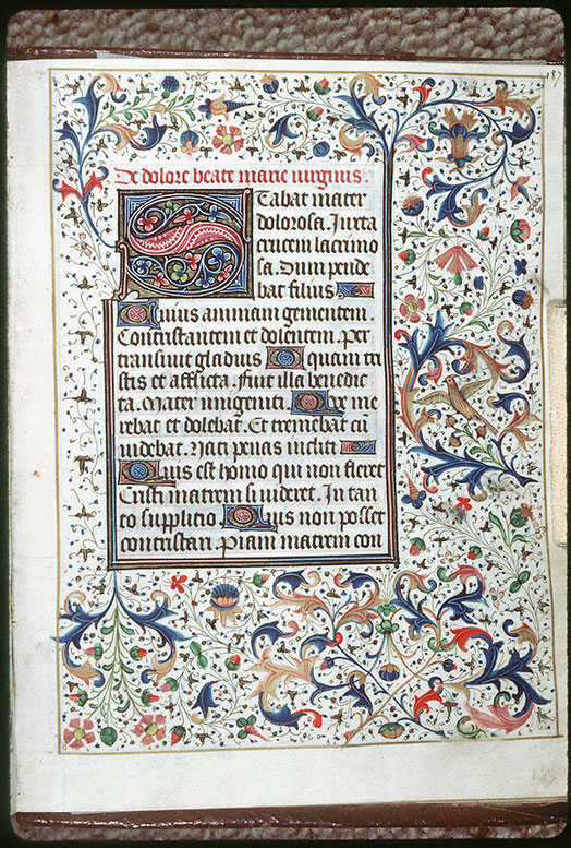 Heures à l'usage de Rome - Page décorée