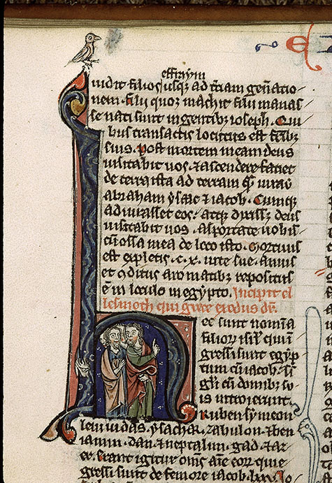 Bible - Jacob et les siens allant en Egypte