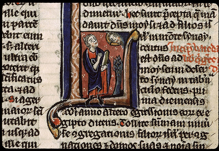 Bible - Dieu parlant à Moïse