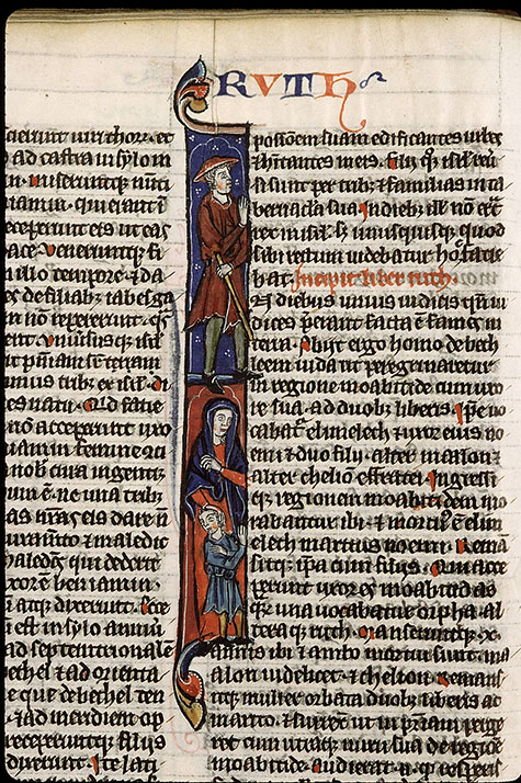 Bible - Elimélek et sa famille en voyage