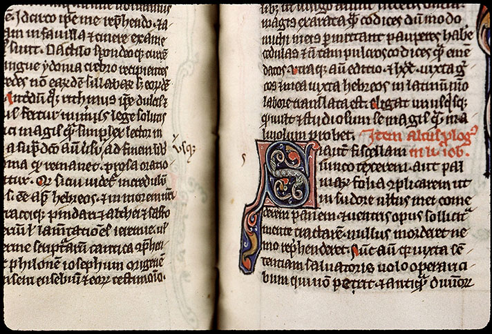 Bible - Initiale ornée
