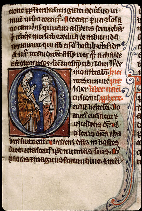 Bible - Nahum s'adressant à un Israélite
