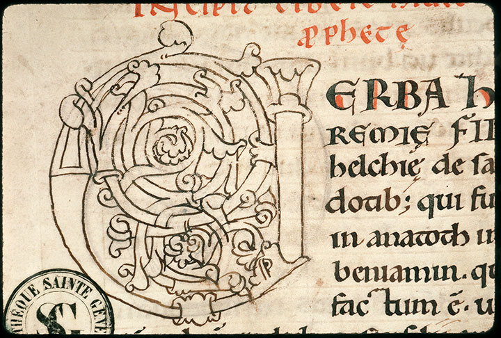 Bible - Initiale ornée