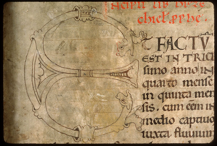 Bible - Initiale ornée