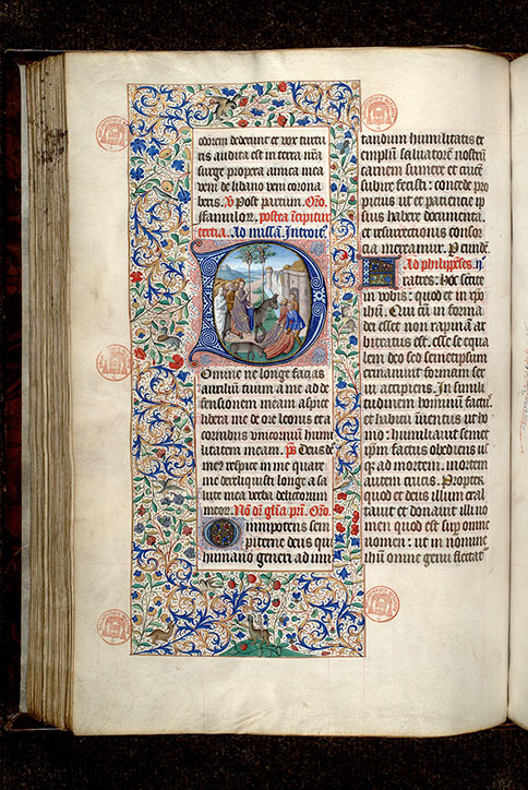 Missel à l'usage de Paris - Entrée à Jérusalem_1