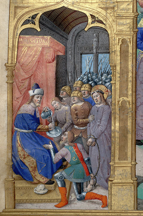 Missel à l'usage de Paris - Pilate se lavant les mains_1