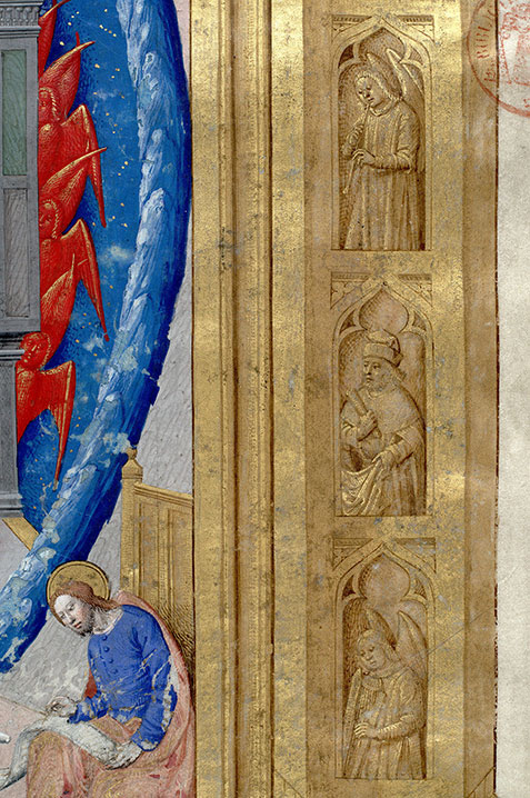 Missel à l'usage de Paris - Cycle d'Adam/Dieu en majesté entouré des évangélistes_7