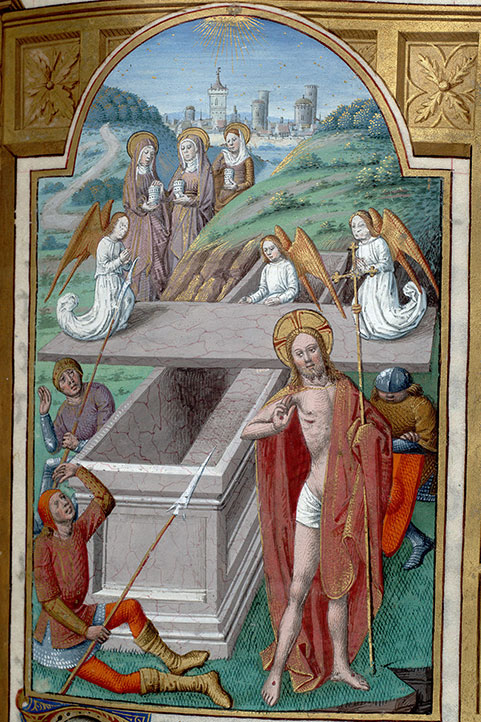 Missel à l'usage de Paris - Résurrection du Christ_1