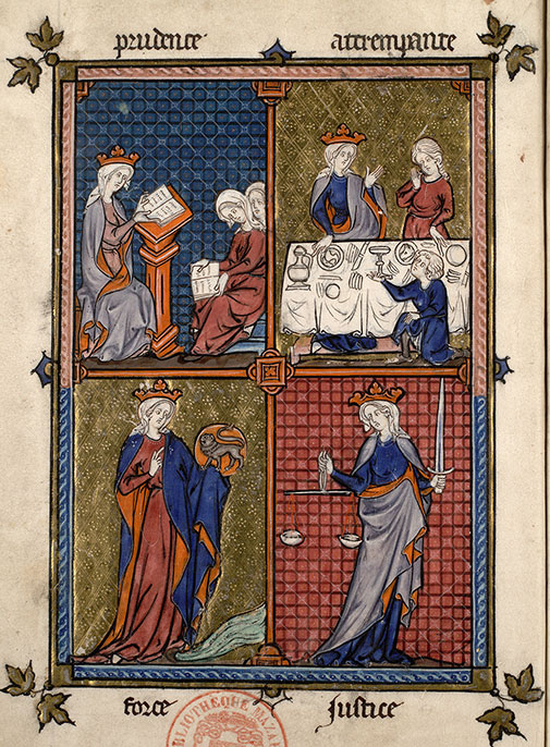 Somme le Roi - Prudence/Tempérance