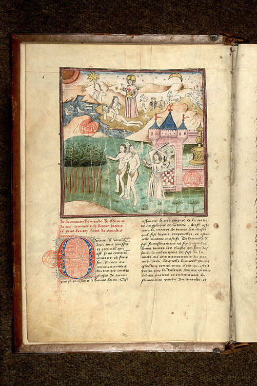 Fleur des histoires - Adam et Eve chassés du Paradis_2