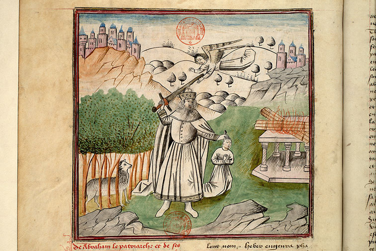 Fleur des histoires - Sacrifice d'Abraham