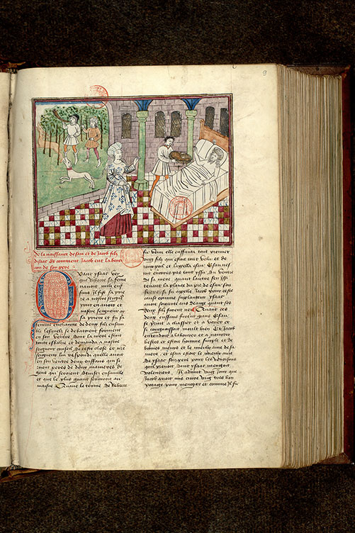 Fleur des histoires - Esaü chassant/Isaac bénissant Jacob_2