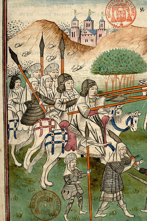 Fleur des histoires - Combat des Amazones_1