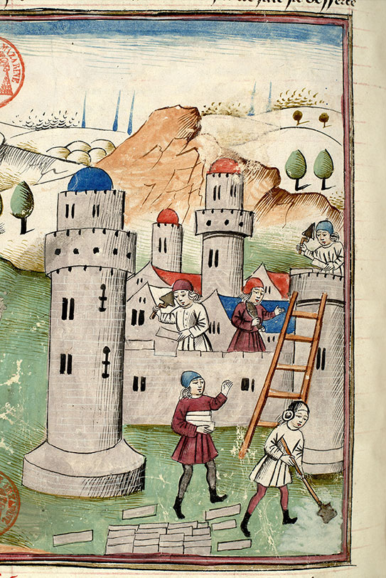 Fleur des histoires - Priam et la reconstruction de Troie_1